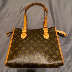 “Authentic” Louis Vuitton Popincourt Monogram Haut Canvas Tote Bag